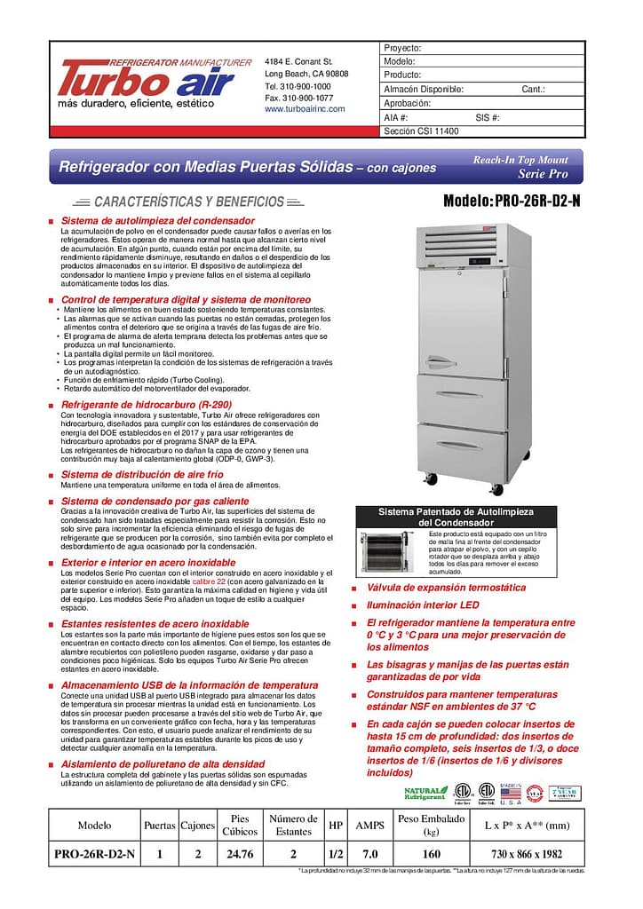 thumbnail of PRO-26R-D2-N-2 ESP