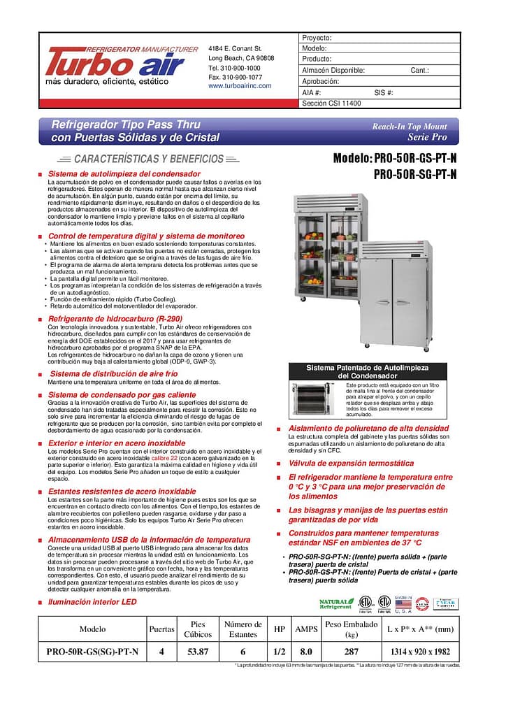 thumbnail of PRO-50R-GSH-PT-N-2 ESP