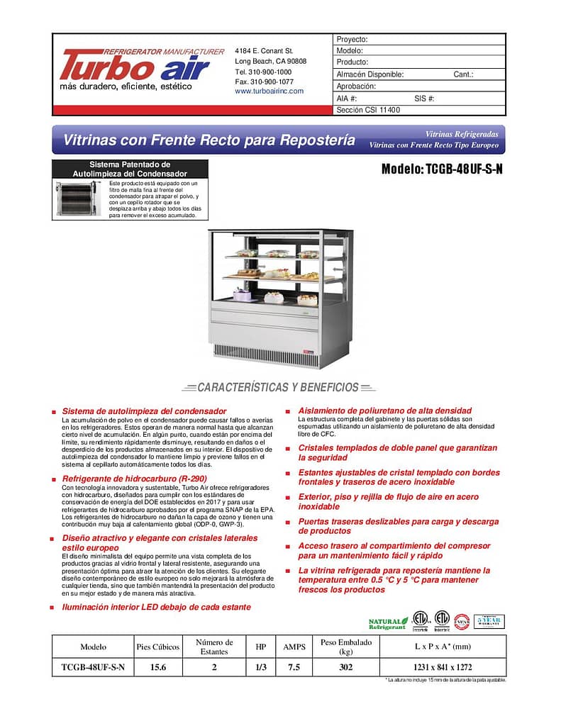 thumbnail of TCGB-48UF-S-N ESP